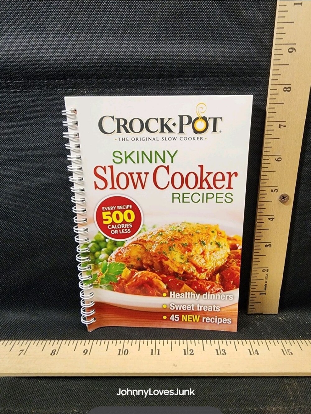 Crock Pot Skinny Slow Cooker Recipes Cookbook Complete Used